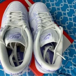 Nike dunk low Mens size 8 Purple pulse og rare sneakers unc paisley print swoosh Nike | Shoes | Nike Dunk Low Mens Size 8 Purple Pulse Og  main image 3